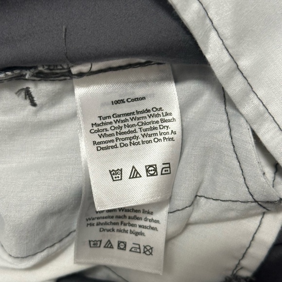 Men's Eddie Bauer 42 XL Camano Chino Khakis Shorts Gray Durable Twill Cotton New - Picture 9 of 10